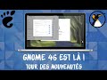 Gnome 46 est l tour des nouveauts