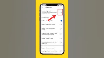Youtube setting data saving mode new feature , Data saving  trip on kaise karen #short #ytshorts