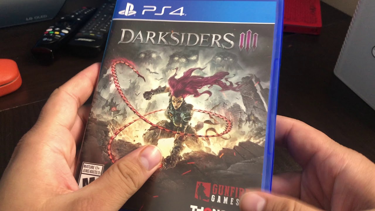 Unboxing Darksiders 3 Early Ps4 Youtube