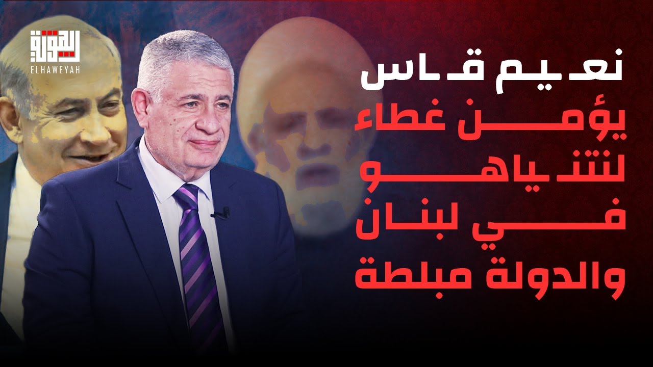 نوفل ضو يطالب السلطة في لبنان باتخاذ اجراءات قانونية : نعـ ـيم قـ ـاسم يؤمن غطاء لنتن ـياهو في لبنان