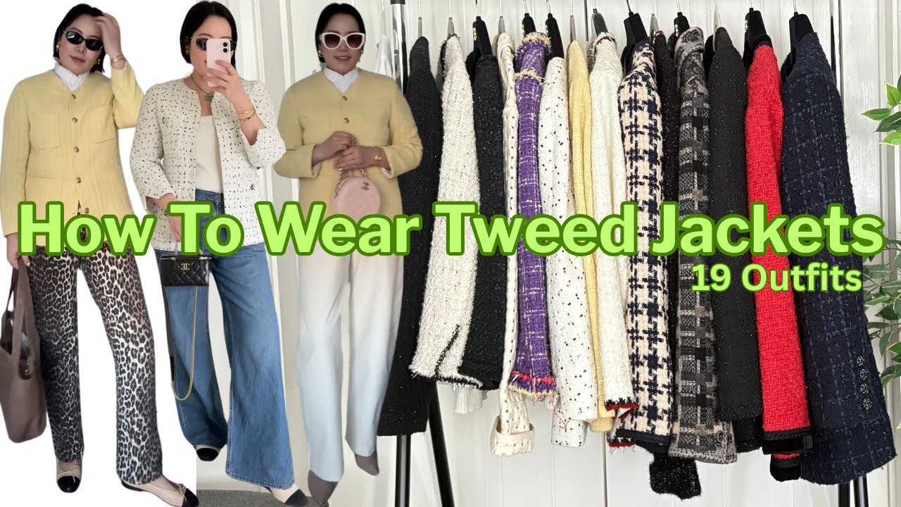 How To Wear Tweed Jackets 2025 The Smart Casual Way | 19 Outfits