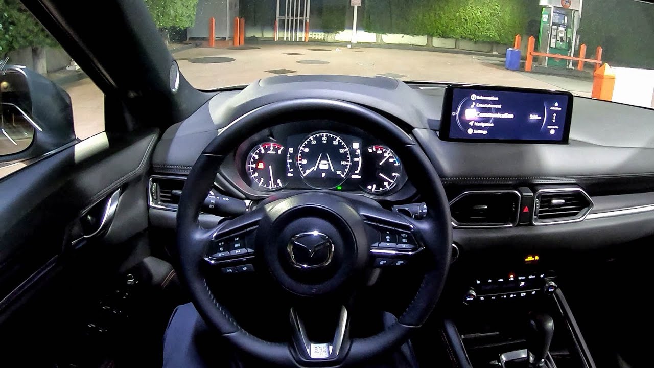 2024 Mazda CX-5 Carbon Turbo - POV Night Drive