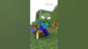 Thumbnail of Try to defeat me🔥 - Baby zombie mincraft animation