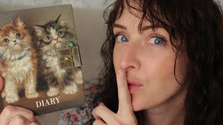 ASMR | Reading My Childhood Diary 🧸 Up Close Soft Speaking screenshot 4