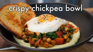 Crispy Chickpea Bowl