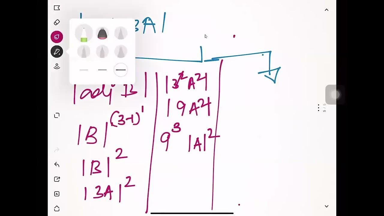 MATRICES AND DETERMINANTS EXTRA QUESTIONS ADJOINT FORMULA BASED YouTube