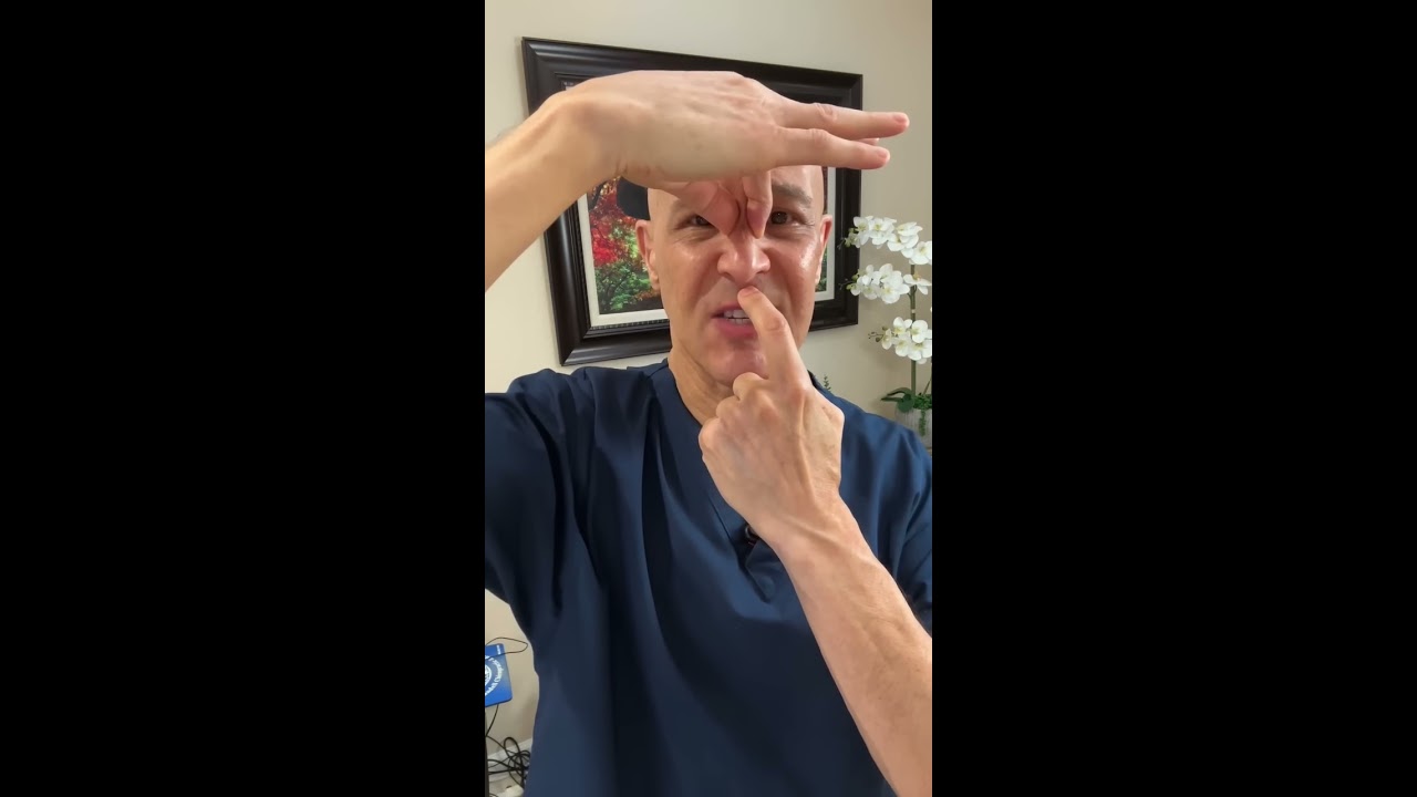 Unclog Stuffy Nose Drain Sinuses In 60 Seconds Dr Mandell