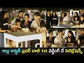 Allu Arjun brother Allu Bobby 1st wedding anniversary celebrations pics