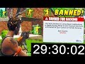I tested a HACKER to get BANNED within 30 MINUTES.. (Fortnite Battle Royale)
