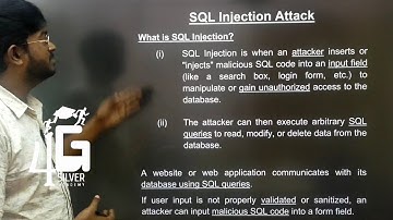 SQL Injection Attack in Tamil | Cryptography and Cyber Security in Tamil | Unit 5