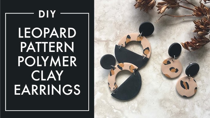 How to Make Polymer Clay Earrings • Maria Louise Design