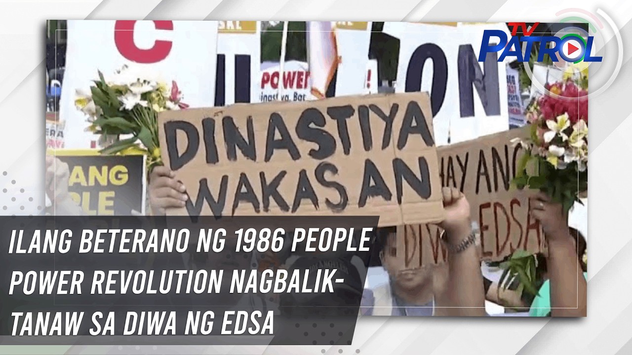 Ilang beterano ng 1986 People Power Revolution nagbalik-tanaw sa diwa ng EDSA | TV Patrol