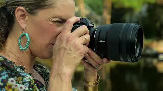 New Nikon Z f Behind the Scenes Portraits in Landscapes Session