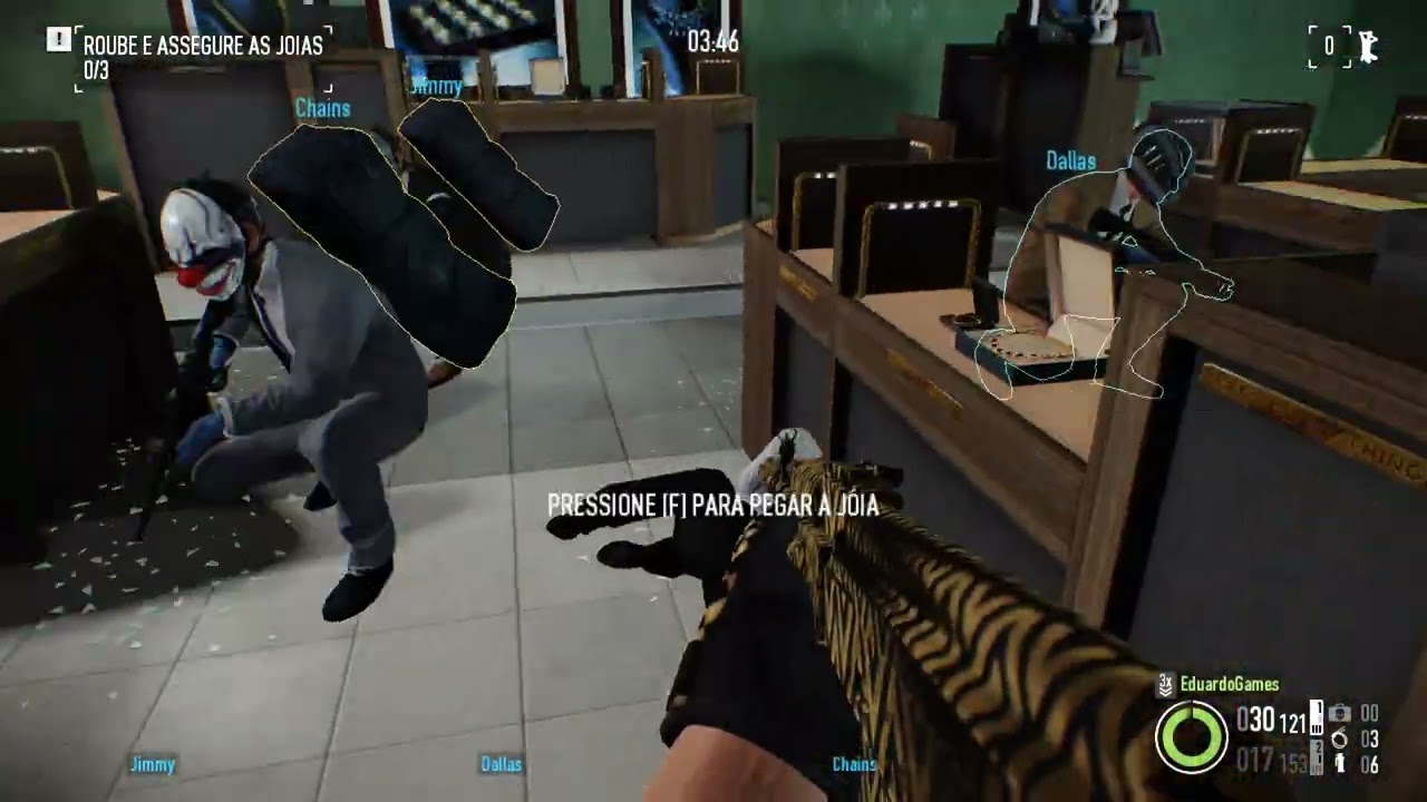 JOGANDO PAYDAY 2 EM 2026! (Assaltei uma joalheria!)