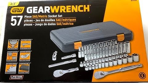 GearWrench Socket Set Review: First Impression