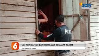 PALANGKARAYA - MERESAHKAN WARGA, ODGJ DIBAWA KE RUMAH SAKIT JIWA