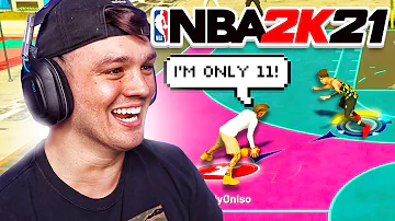 THIS 11 YR OLD IS THE FASTEST DRIBBLER on NBA 2K21... STEEZO 2.0?