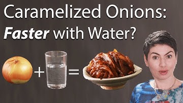 Fast Caramelized Onions Using Water from America