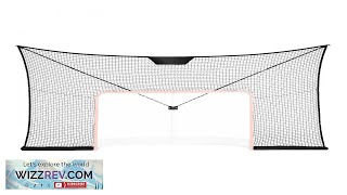VEVOR Hockey Net Backstop 12x7 FT Large Size Target Net
