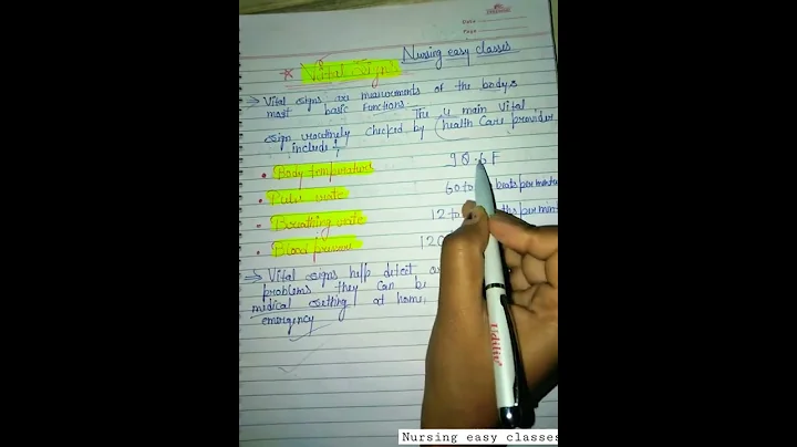 #shorts Vital signs👩‍⚕️👩‍🔬 #nursinglecture - DayDayNews