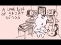 a long list of short songs [full instrumental album]