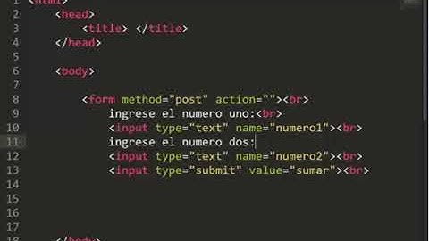 como hacer una suma en php/html