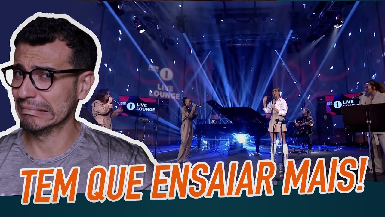 (REACT) LITTLE MIX - Falling (Harry Styles cover) in the Live Lounge - Professor Bruno Padovani