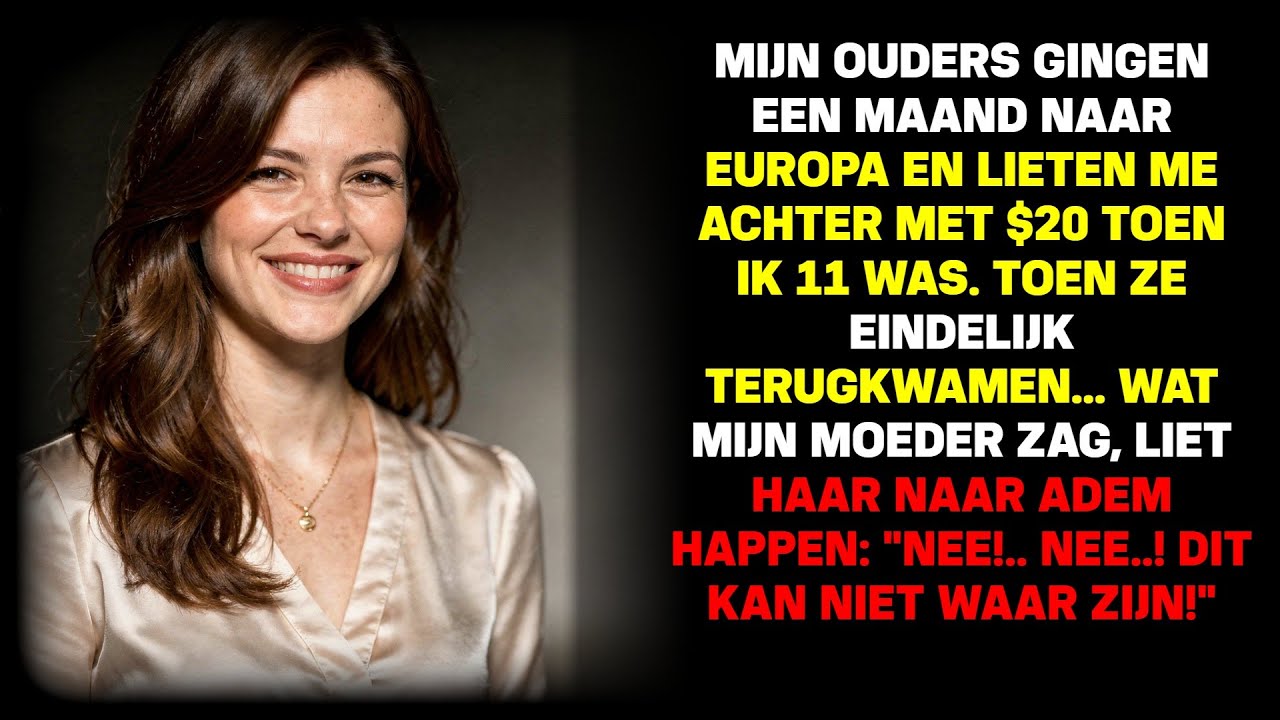 Ouders maand naar Europa, lieten me op 11 met $20 – Politie liep hun feest binnen.