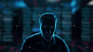 Smart Data with digital technology hitech concept