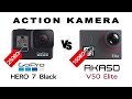 Akaso V50 ELITE vs GoPro Hero 7 Black 4K Action Kamera Vergleich