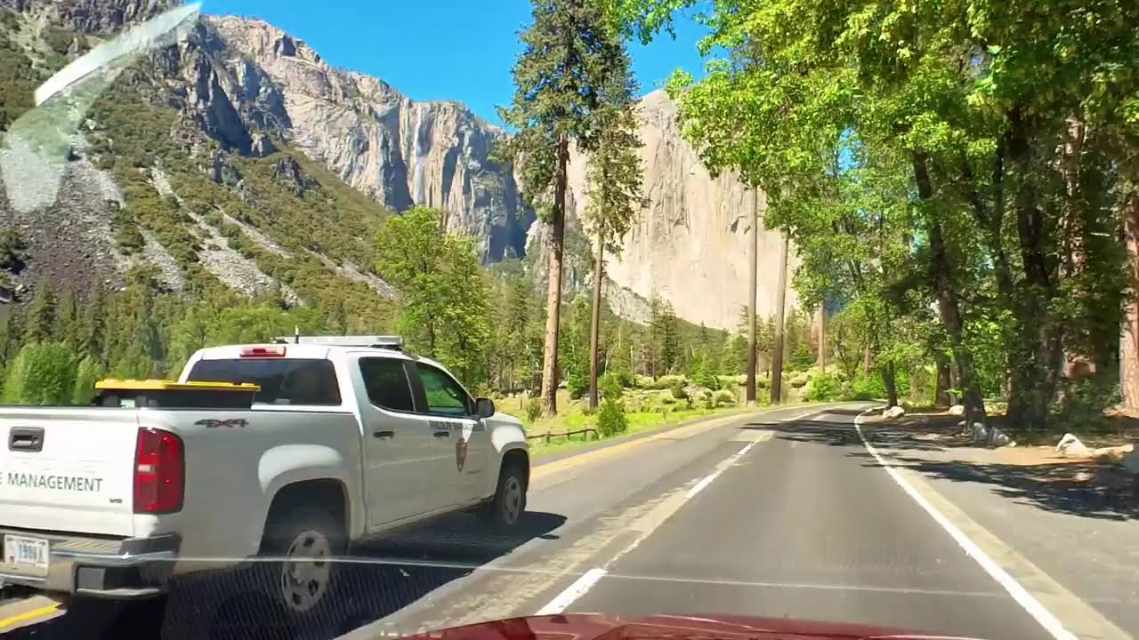 Drive to Yosemite National Park | Insta 360 GO2
