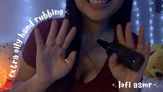 sticky hand sounds ASMR (semi-fast aggressive), no talking