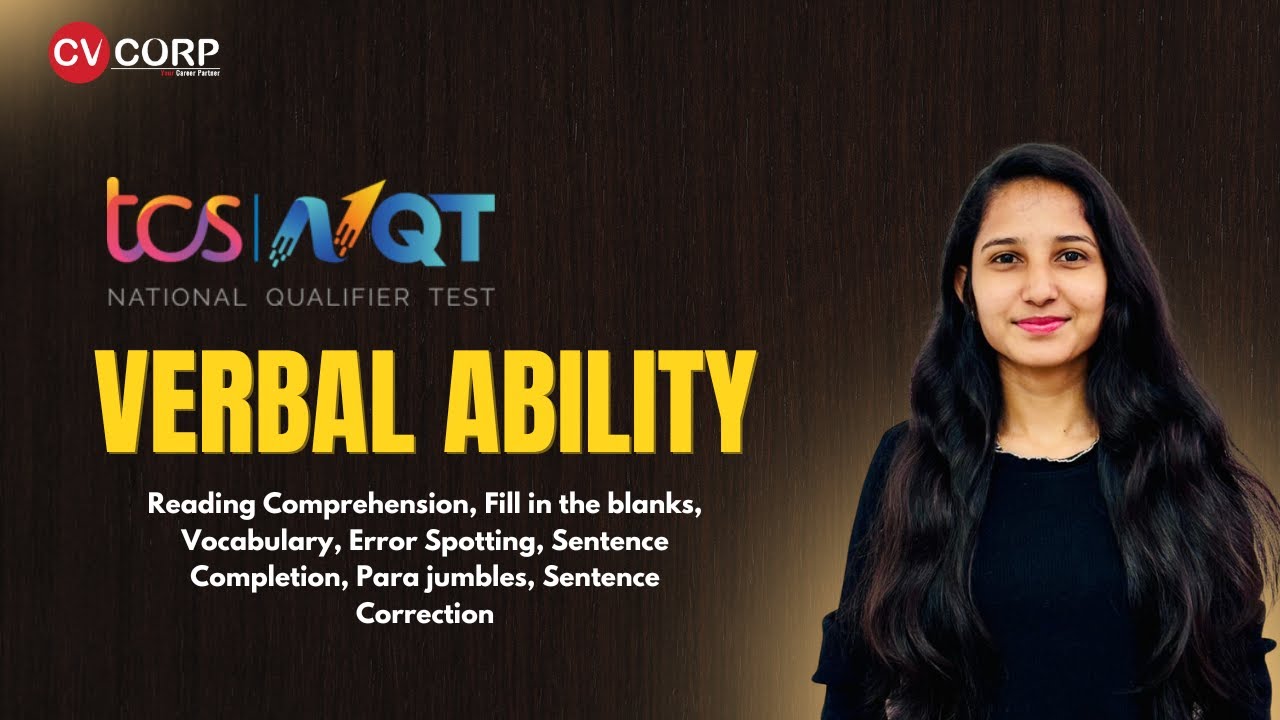TCS NQT - Verbal Section