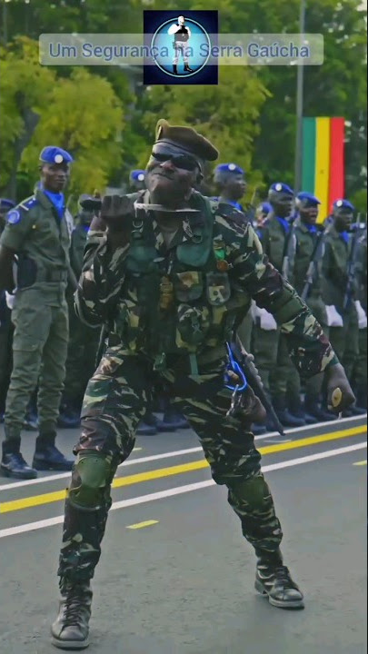 Desfile MILITAR Exercito de Senegal #shorts #segurança