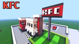 Minecraft - Cara Membuat KFC di Minecraft # 3 by : Maniacraft #minecraft #tutorial#maniacraft
