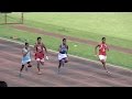 4x100m Finals Boys - Tonga Inter-Collegiate Athletics
