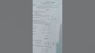BCA-2025 Maths 1st Semester Questions paper #2025#University\latest Questions