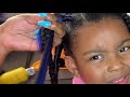 Turn Old Box Braids Into Nice Neat Faux Locs| Protective Style Retouch