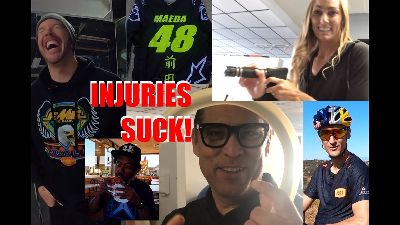 Life on Two Wheels Editor's Vlog | Injuries Suck! - YouTube