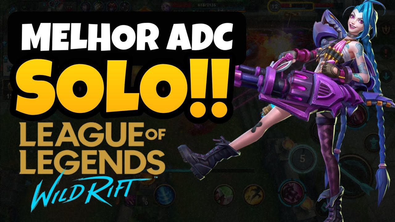 MOSTRANDO PORQUE A JINX É O MELHOR ADC PARA SOLOQ!! WILD RIFT YouTube
