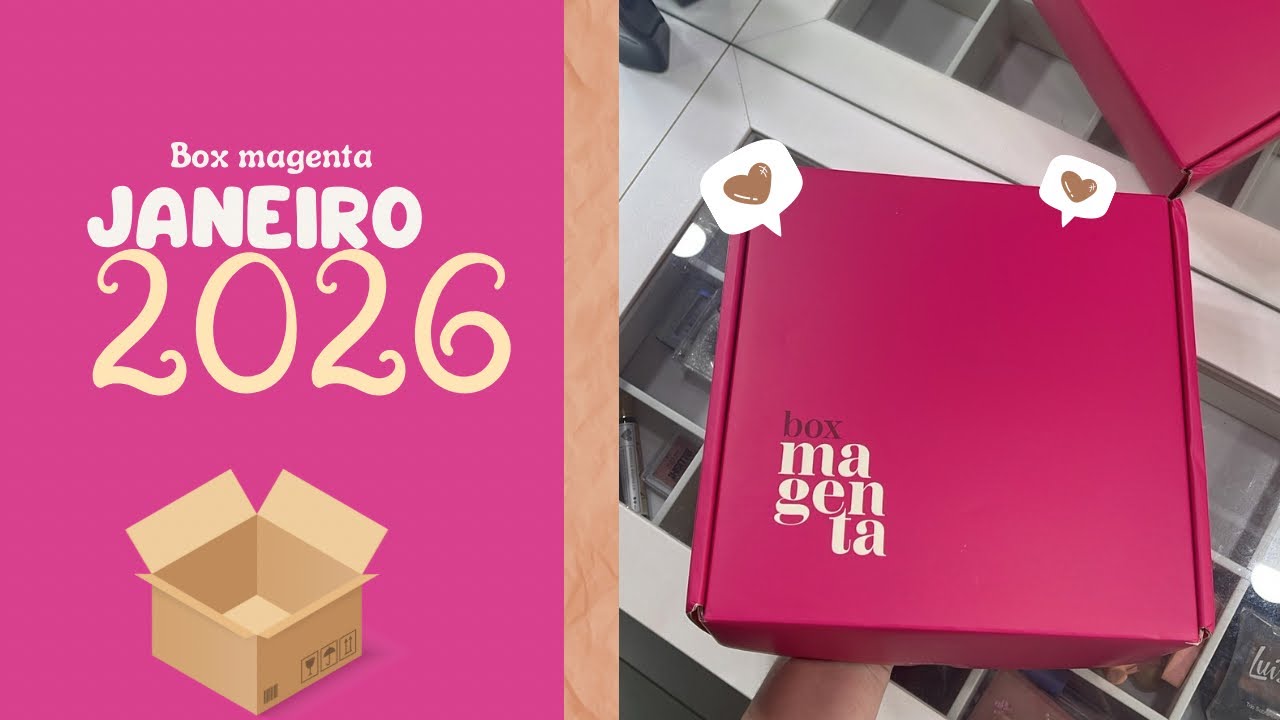 BOX MAGENTA 📦 ( JANEIRO 2026)