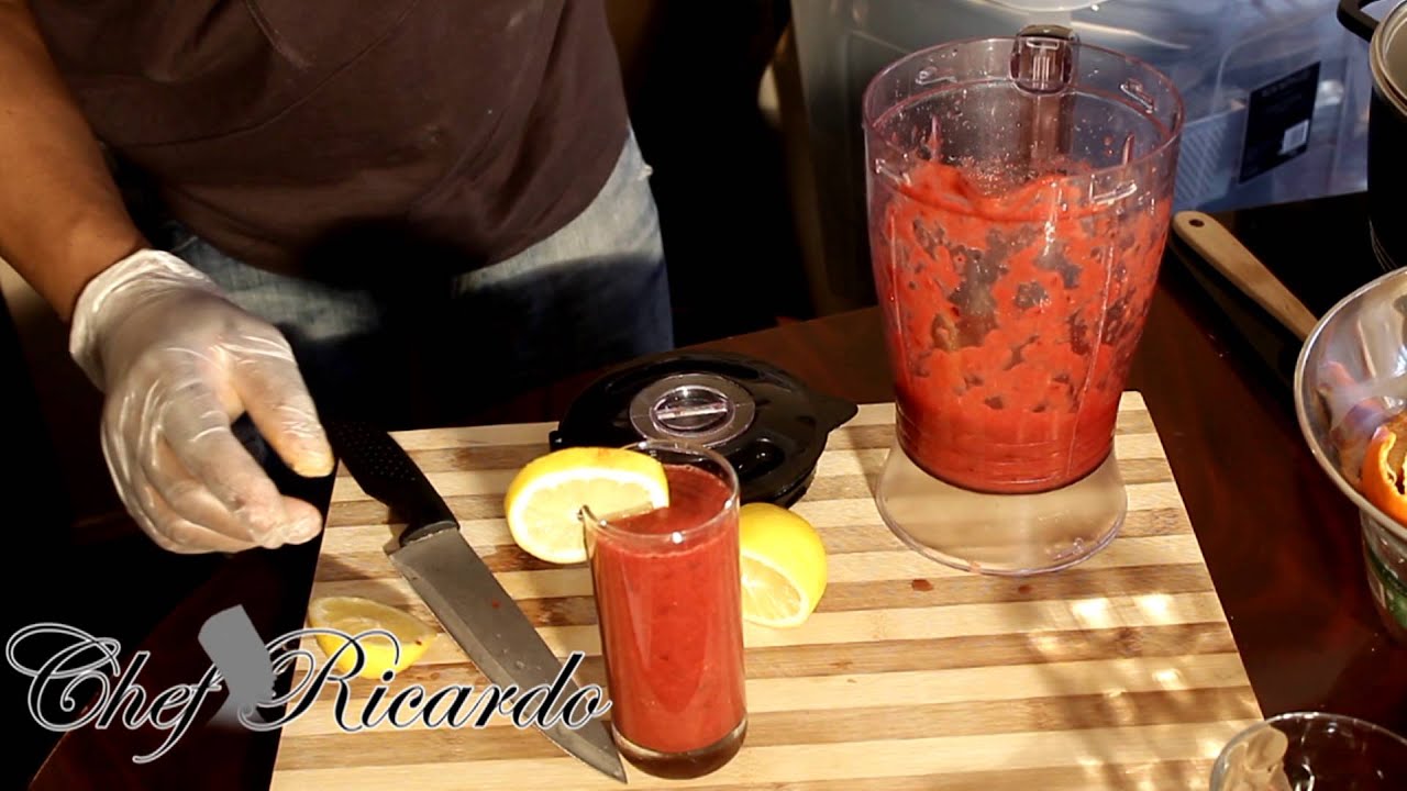 Beetroot Drink & Fruit | Recipes By Chef Ricardo | Chef Ricardo Cooking