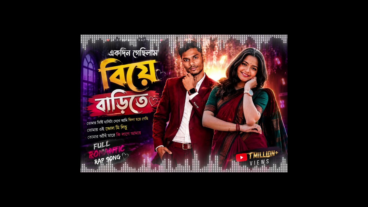 একদিন গেছিলাম একটা বিয়ে বাড়িতে ❤️ | Romantic Rap Song 2026 | Jahangir sad music official. |