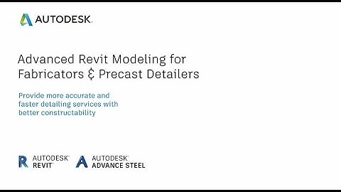 Integrated Engineering: Advanced Revit Modeling for Fabricators & Precast Detailers