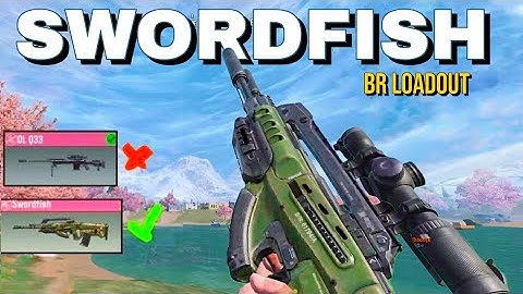 SWORDFISH BEST NO RECOIL SNIPER LOADOUT 🔥 BR Call of duty mobile