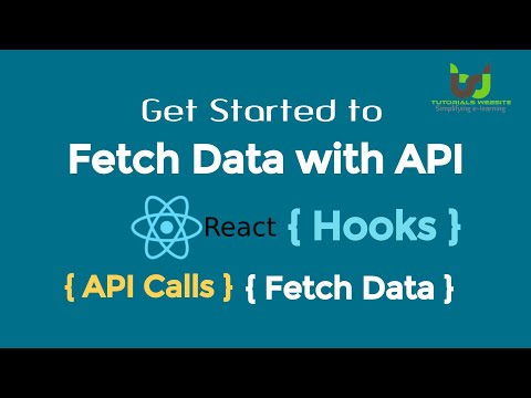 ReactJS Tutorials in Hindi | Fetch Data From An API With React Hooks | AJAX and APIs