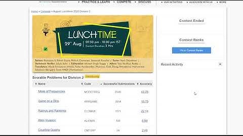 Game on a Strip August Lunchtime 2020 || codechef || How to solve the problem ||