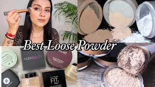 TOP 5 LOOSE POWDER IN INDIA | Affordable Loose Powder for Oily/Combination/Dry Skin |Nidhi Chaudhary