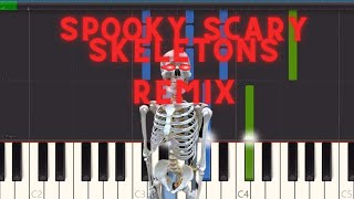 Spooky Scary Skeletons Impossible Impossible Remix