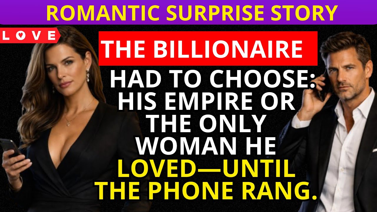 The Billionaire Had to Choose Between His Empire and the Woman He Loved… Then the Phone Rang